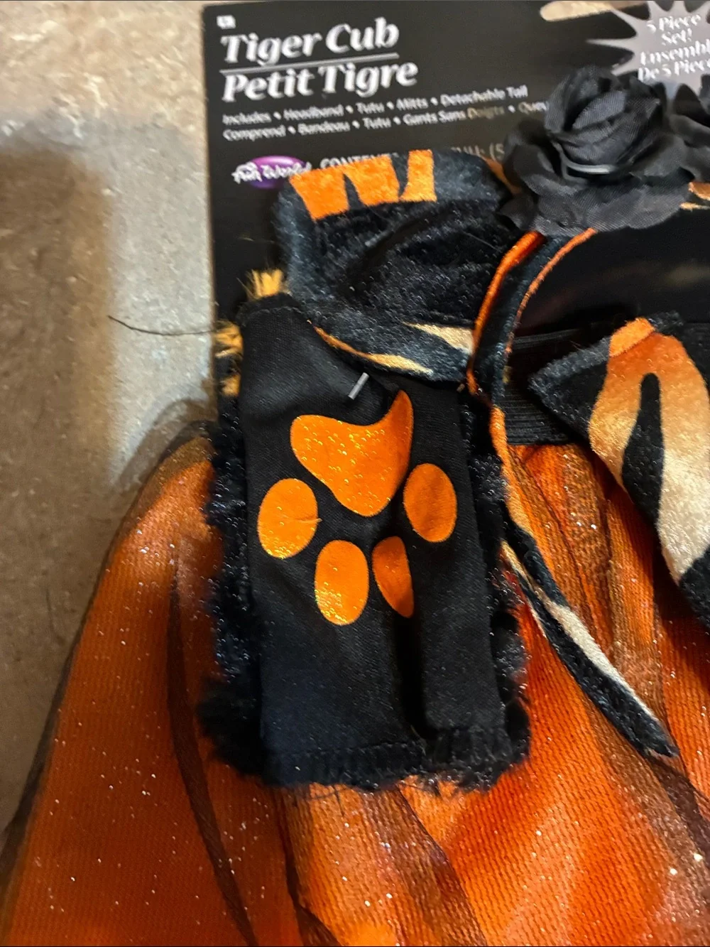 Halloween cute tiger